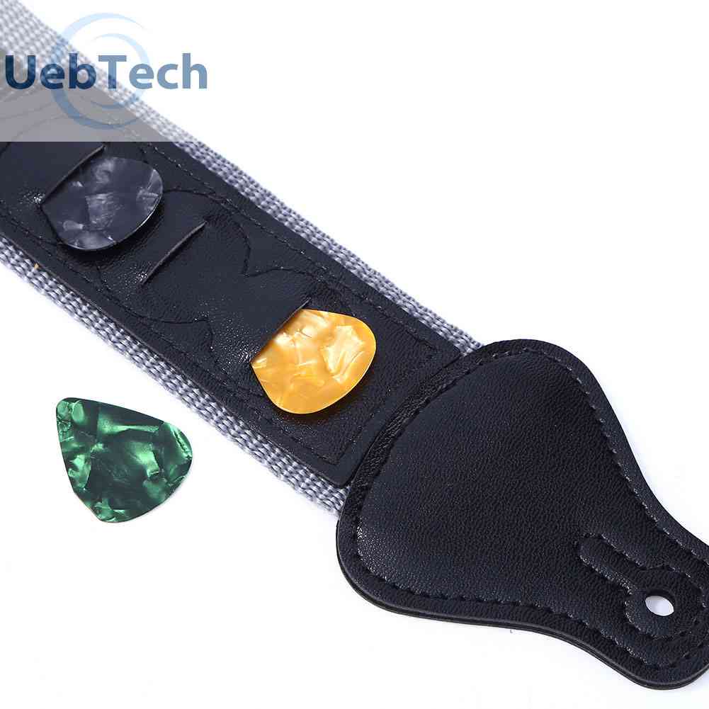 Bộ Dây Đeo Với 3 Miếng Gảy Đàn Và 3 Miếng Gảy Đàn Dành Cho Guitar Điện Acoustic