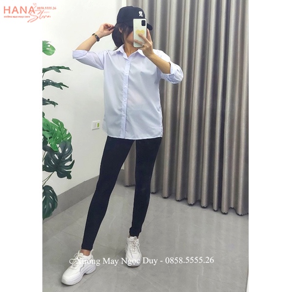 Quần Legging nữ đi học làm dài cạp cao có túi sau gen bụng nâng mông dáng quần tây nữ đi học vải co giãn Umi ống đứng