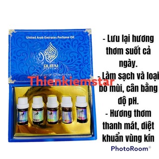 Set 5 nước hoa dubai cô bé