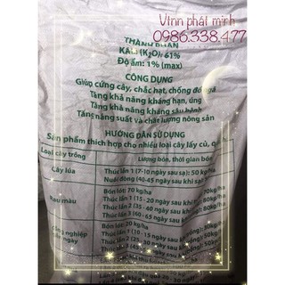 Phân Kali Đỏ Canada 0.5kg,1kg
