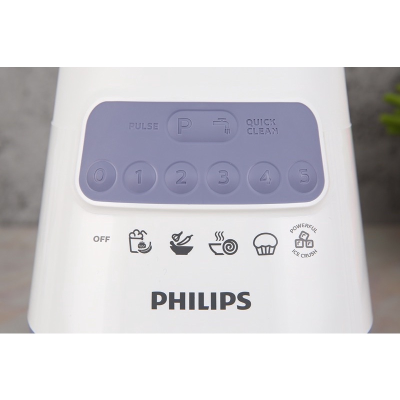 Máy xay sinh tố đa năng Philips HR2221/00 hàng chính hãng  % trưng bày như mới bảo hành chính hãng 12T