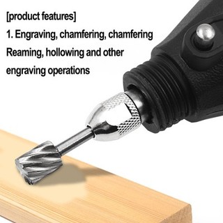 Set 10 Mũi Khoan Cắt Chạm Khắc Gỗ HSS Dremel