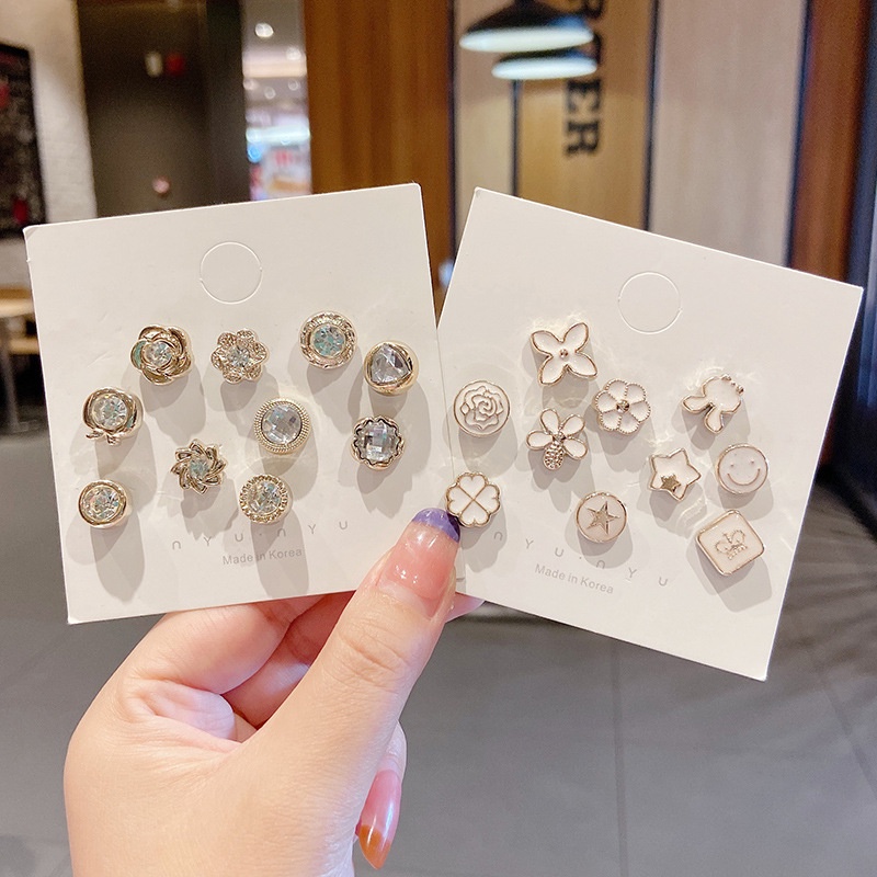 10 Trâm Cài Áo Chống Chói Đính Đá Thời Trang