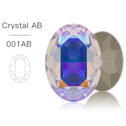 Bán Chạy Năm 2022 Hạt Cườm Thủy Tinh Hình Oval K9 Kích Thước 18x25mm Tự Làm Trang Sức Quần Áo