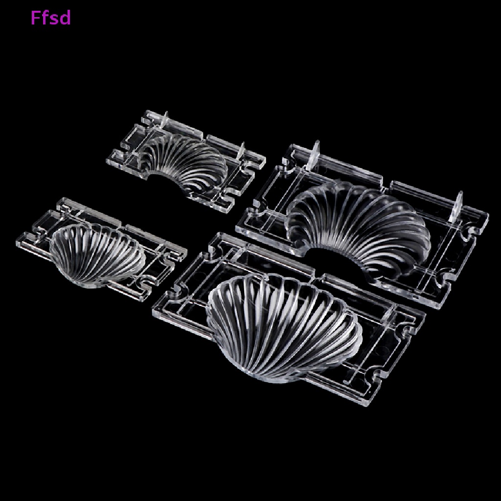 {Ffsd} Khuôn Nhựa Làm Xà Phòng Thơm Hình Vỏ Sò Ba Chiều Handmade Bán Chạy