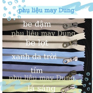 dây kéo đồng ykk răng 5