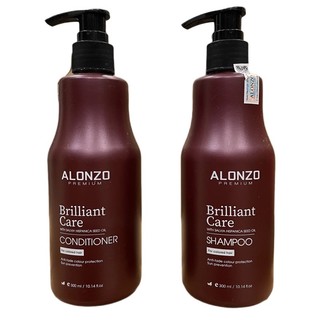 Gội xả Alonzo Brilliant chăm sóc tóc nhuộm 250mlx2 | New 2024