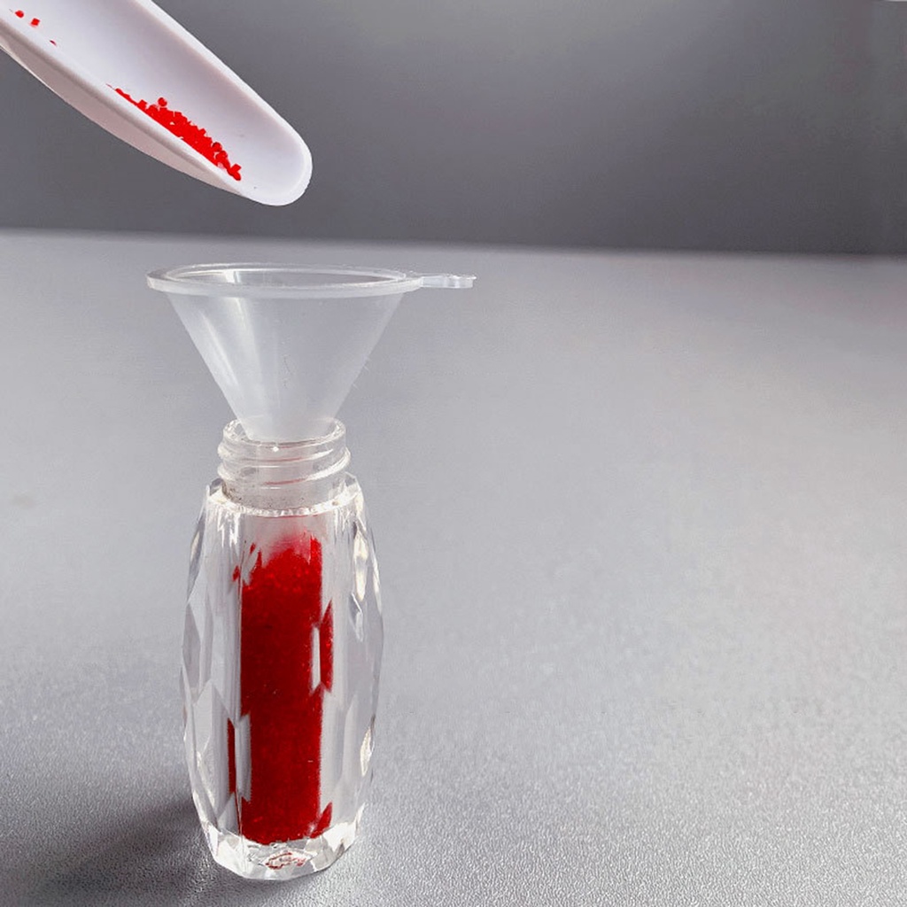 Hộp Đựng Bột Làm Móng Hai Lớp Mini Tiết Kiệm Không Gian