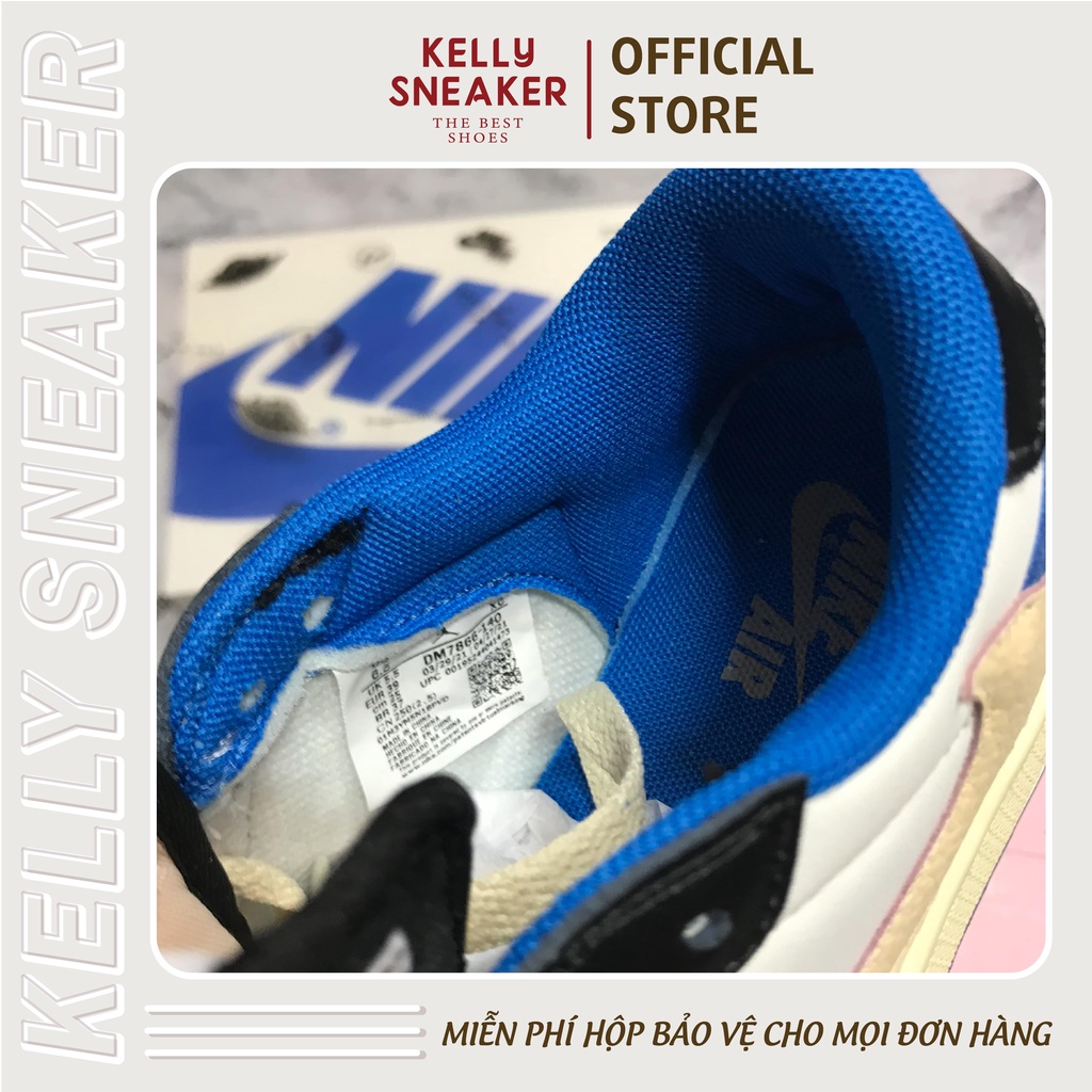 Giày Thể Thao Sneaker Jordan 1 Low TravisScott x Fragment- Bản Tiêu Chuẩn (Ảnh Thật + Hàng Sẵn