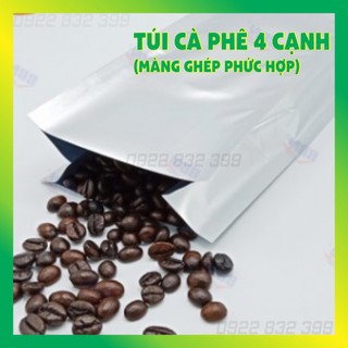 Túi bạc 4 cạnh túi cà phê, túi đựng trà cao cấp - VUI VUI STORE