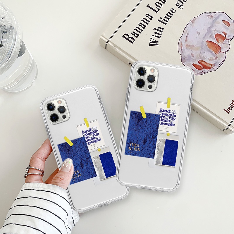 Ốp lưng iphone giấy dính tường độc ốp vuông trong suốt bảo vệ cam 6/6splus/7/7plus/8/8plus/x/xr/xs/11/12/13/14/pro/max/p