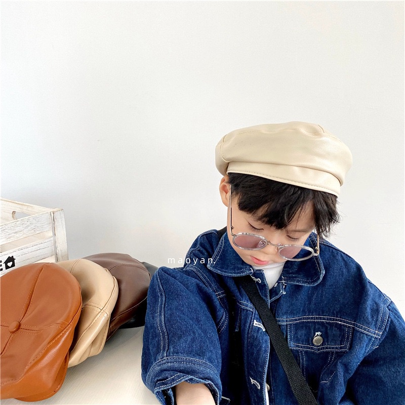 Mũ nồi da cực xịn cho bé trai, bé gái