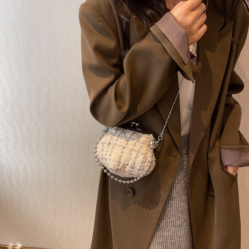 Túi Đeo Chéo Phối Dây Xích Thiết Kế Mới Cao Cấp Thời Trang