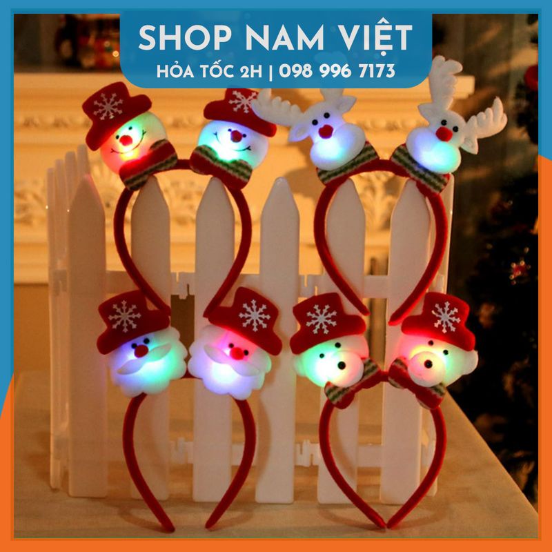 Băng Đô, Nón Biểu Tượng Giáng Sinh Có Đèn Led