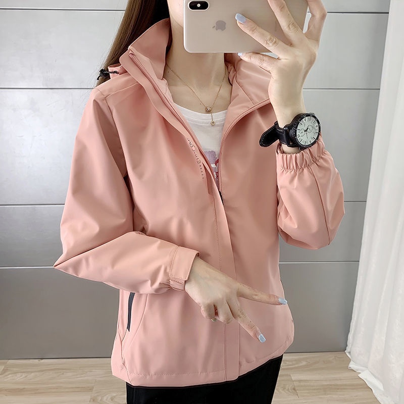 ♙♗❀Áo Khoác Gió Chống Thấm Nước Chống Gió Có size Lớn M-5XL Dành Cho Cặp Đôi