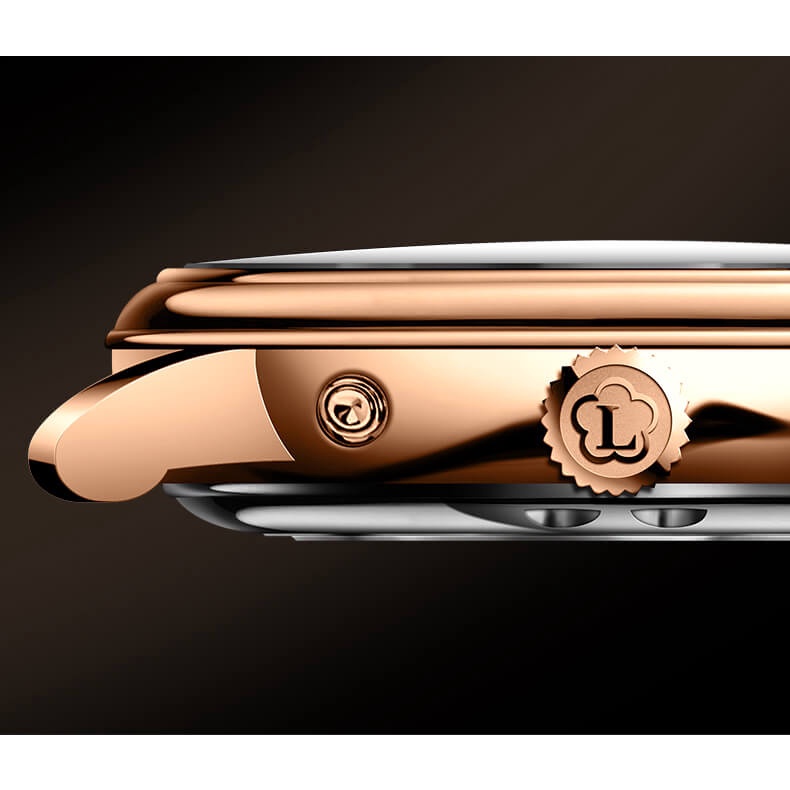 Đồng hồ nam chính hãng LOBINNI L9225-1 Kính sapphire ,chống xước,chống nước,dây da xịn,Đồng hồ Automatic,Bảo hành 24th