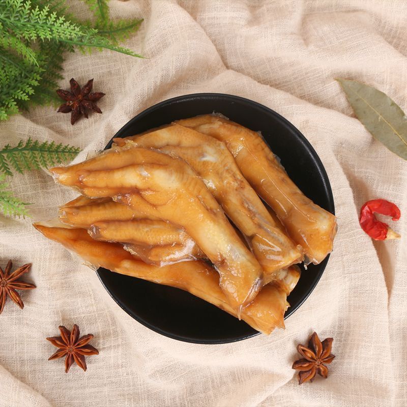 Chân gà cay Tứ Xuyên 32g (Màu Đỏ Cay Nhiều/ Màu Vàng Cay Ít)