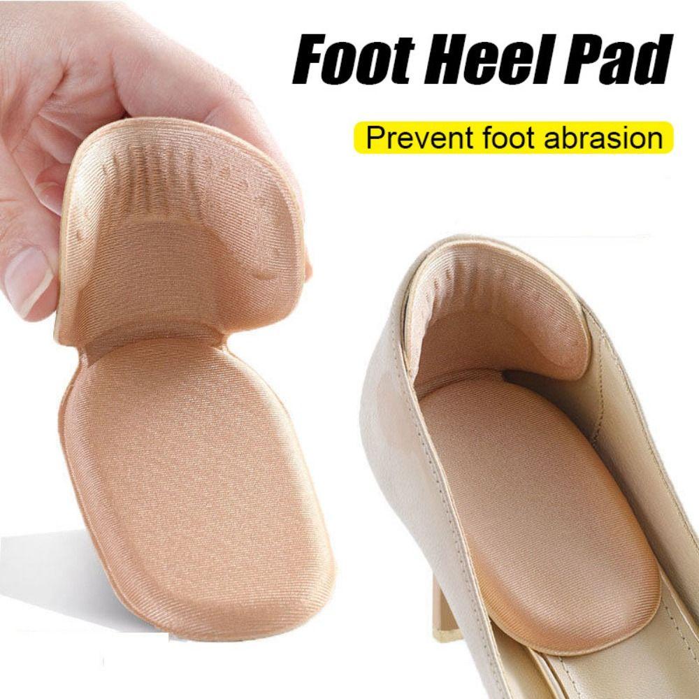 Set 3 Cặp Đệm Lót Gót Giày Hình Chữ T Cỡ Lớn Co Giãn