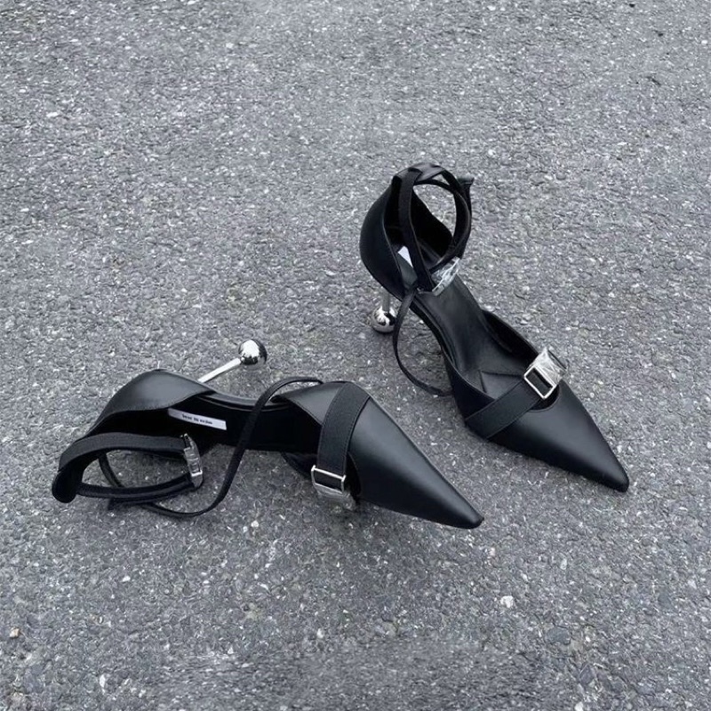 GIÀY CAO GÓT G74 QUAI CHÉO ĐẾ CAO 8CM