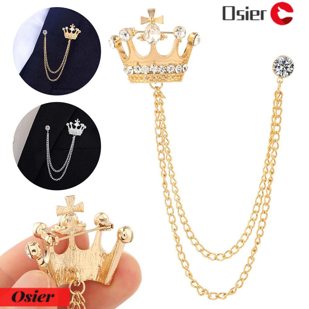 Kẹp Cổ Áo Tua Rua Thời Trang OSIER1|Ghim Cổ Áo