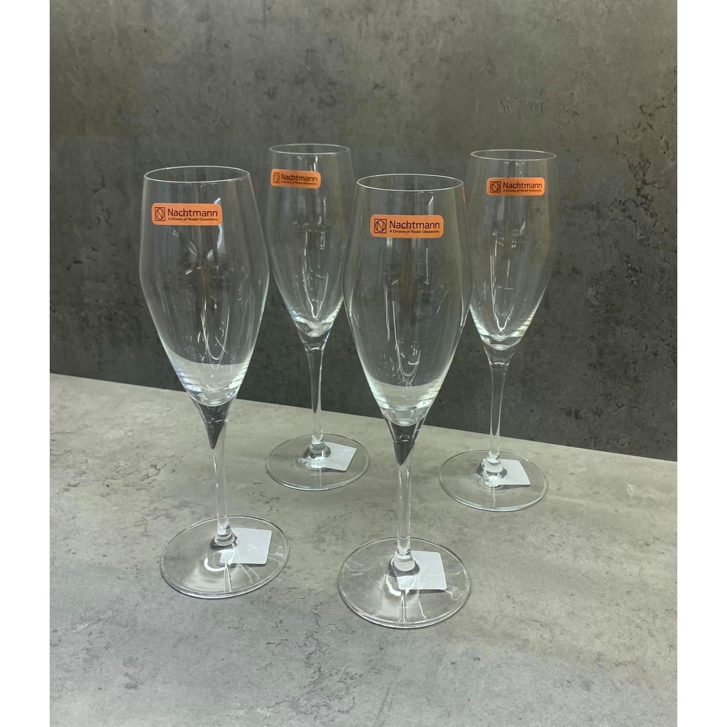 Set ly champange Nachtmann ViNova 98075 CHAMPAGNER 4 chiếc [Pha lê cao cấp]