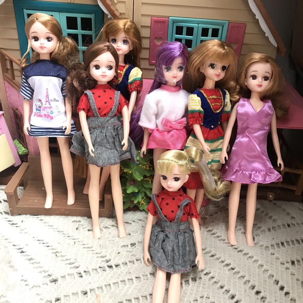 Búp Bê Nhật Bản Licca Chan body dẽo Chính Hãng Takara Tomy