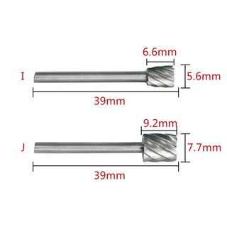 Set 10 Mũi Khoan Cắt Chạm Khắc Gỗ HSS Dremel