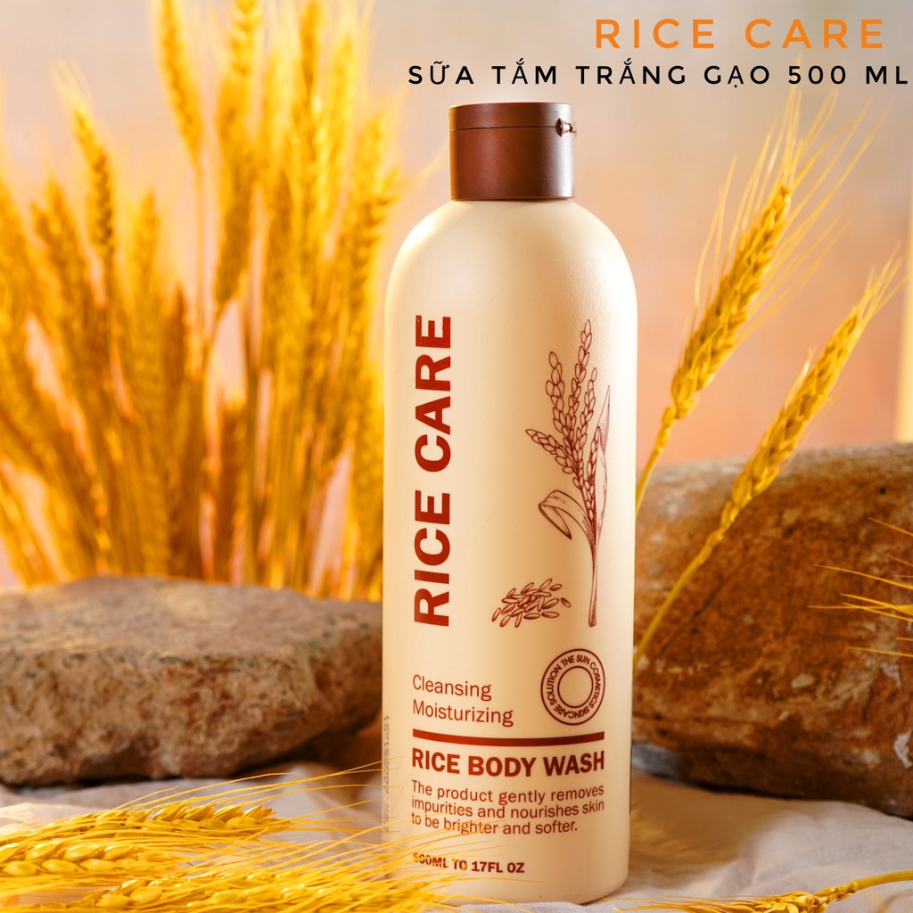 Sữa tắm gạo Rice care body wash 500ml