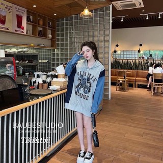 Áo nỉ mũ micky pha tay bò Bầu Bé