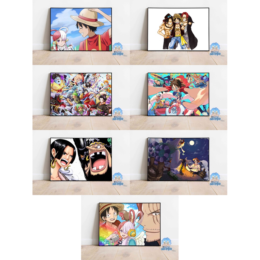 Poster A3 Cao Cấp Treo Tường  Anime Manga One Piece (26) By 2D Tộc Shop