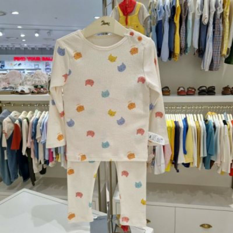 (Size 80, lỗi) Bộ cotton xuất Hàn dư, Ettoi