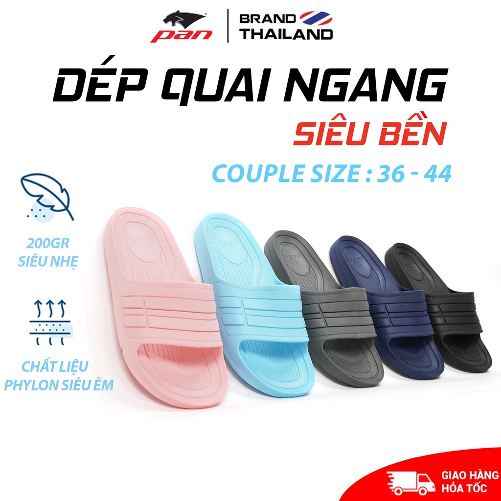 Dép thái lan đúc quai ngang nam nữ Rebound II Pan nhẹ, êm ái