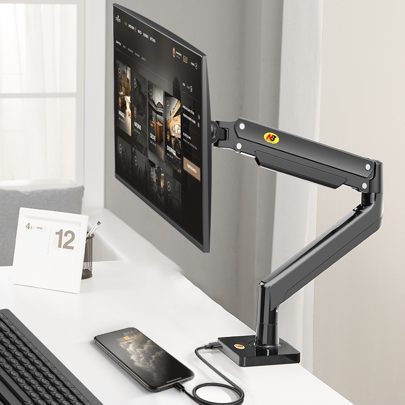 ARM / giá treo màn hình cao cấp North Bayou NB - G40 từ 22inch - 40inch,chịu tải 15kg - Chính hãng - Bảo hành 12 Tháng