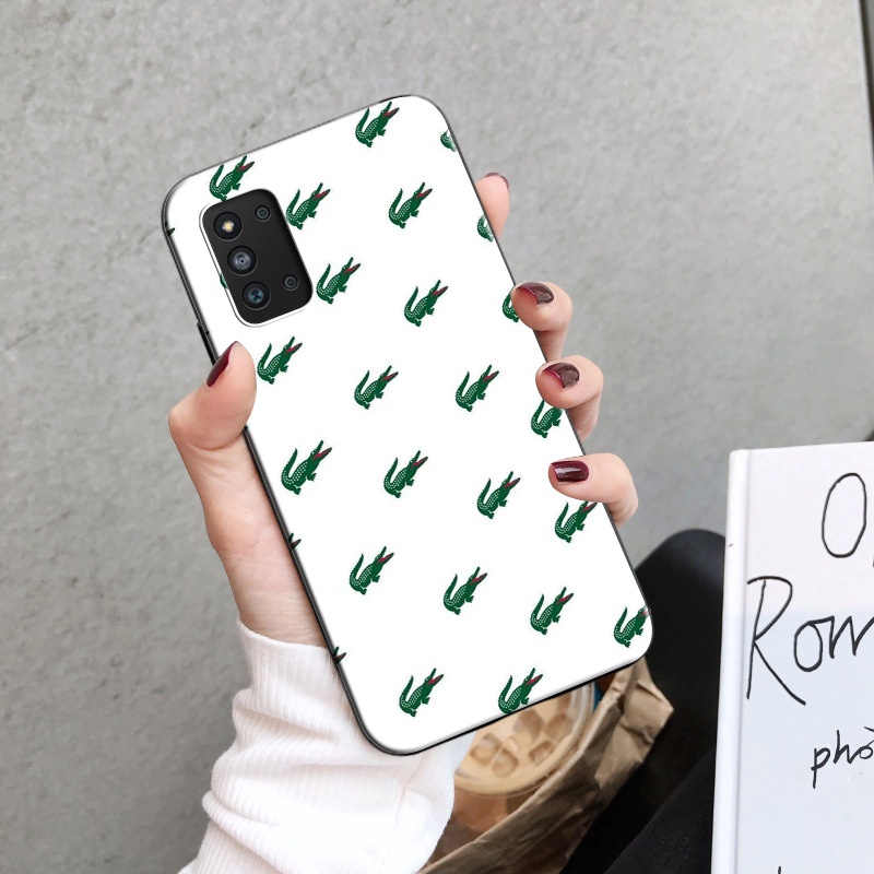 Ốp Điện Thoại Silicon Mềm Hình Logo Lacoste Cho iPhone 14 Plus 13 Mini Pro Max 13mini 13pro 13promax 14 + EDC65