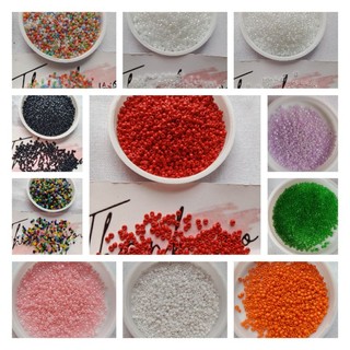50g hạt cườm tấm 2mm