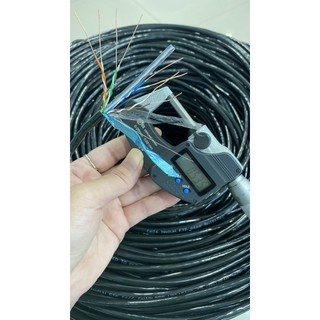 (Cuộn 305m). Dây mạng FTP Cat6 Nasun FTP 0666