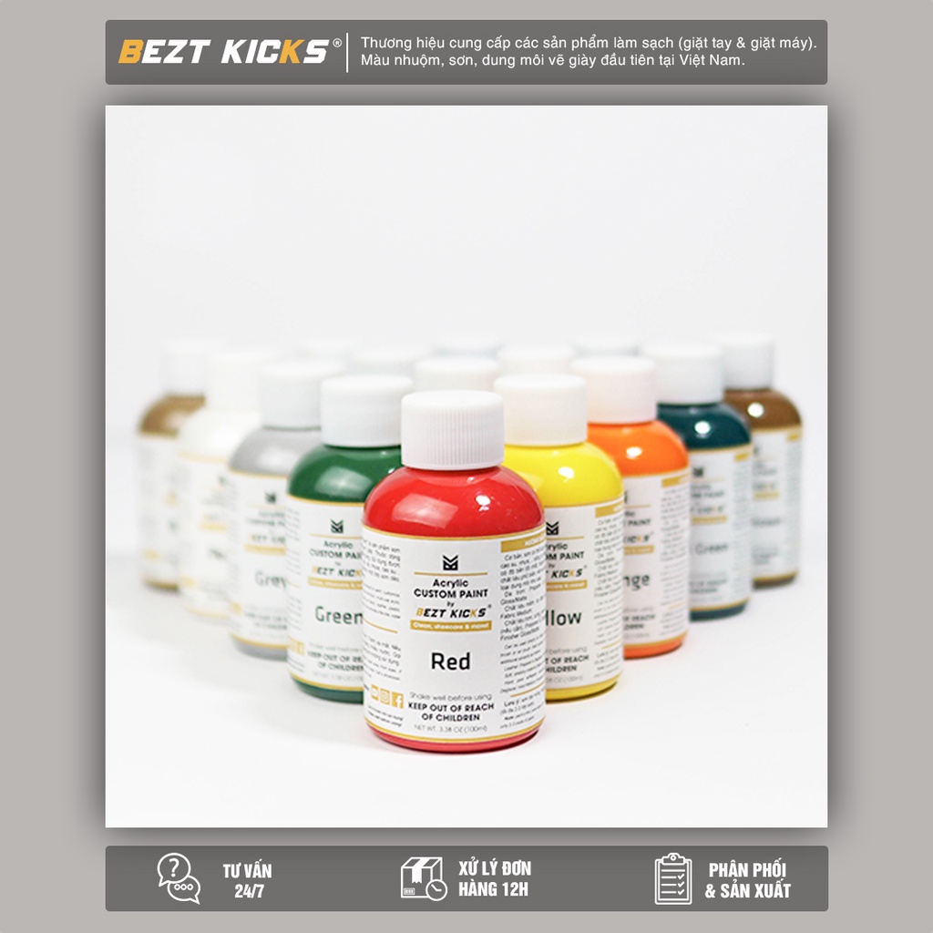 Sơn vẽ giày Bezt Kicks Custom Paint 100ml