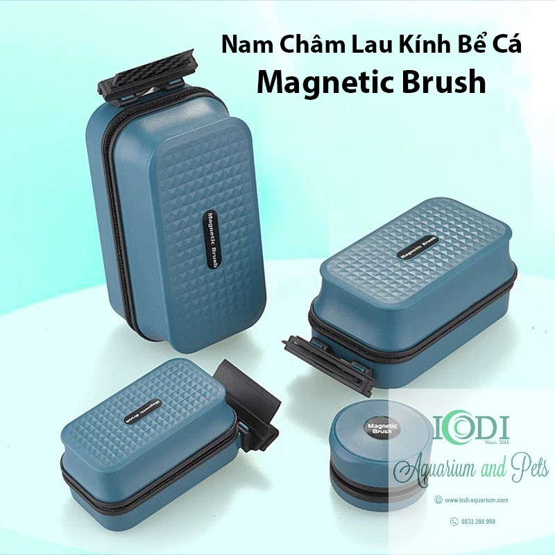 Nam Châm Lau Kính Bể Cá Magnetic Brush