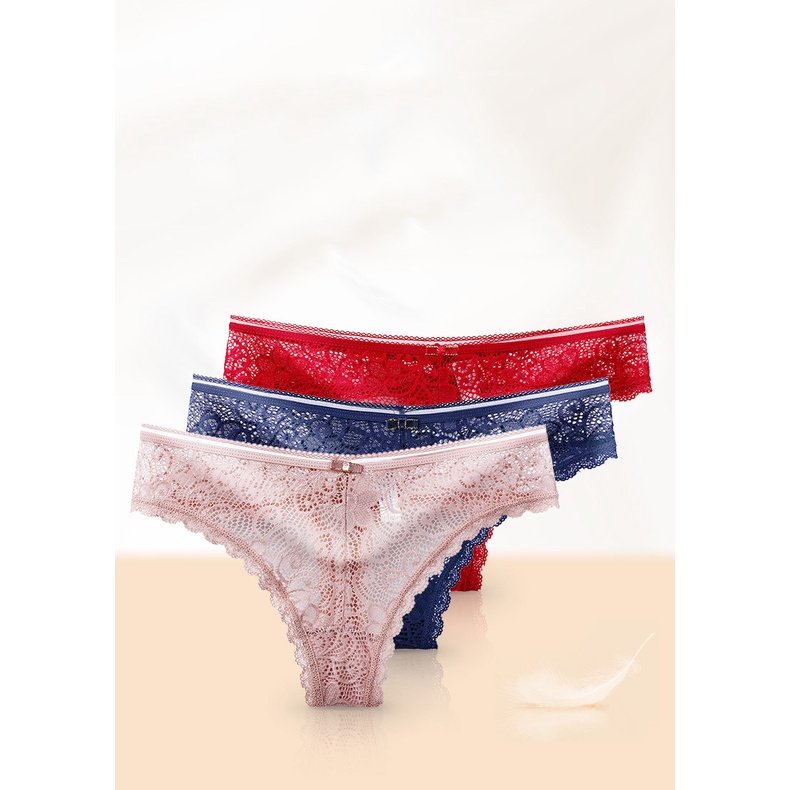 Quần lót nữ sexy lọt khe quyến rũ BRALUNE, quần chíp nữ kháng khuẩn mã 526