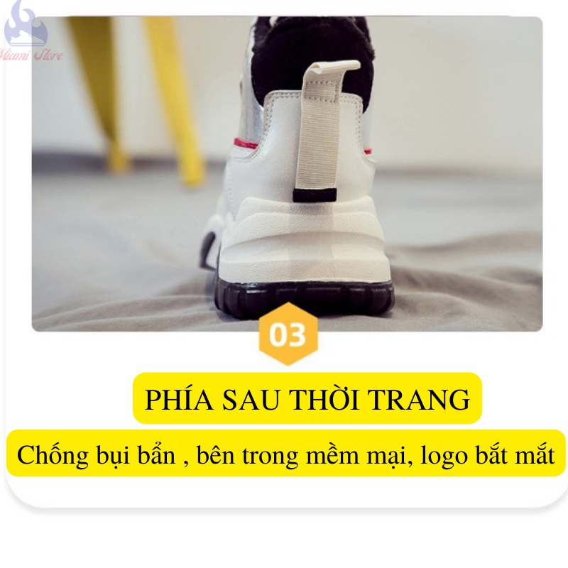 Giày Thể Thao Nữ , Giày Ulzzang Phong Cách Hàn Quốc , THời Trang Cao Cấp - Miami Store NBY16