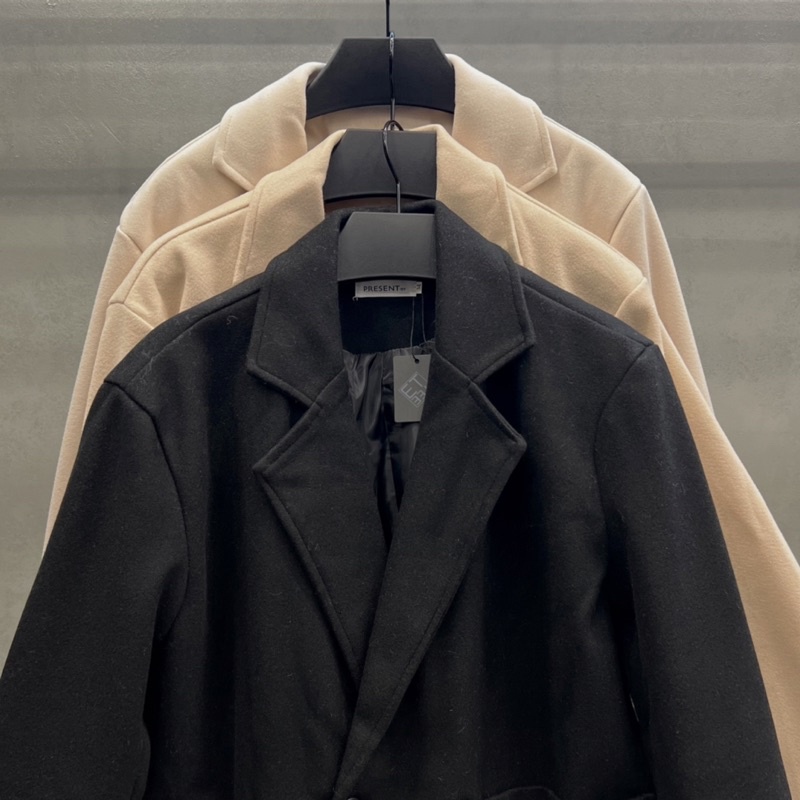 Áo khoác dạ dài tay Nam Nữ 2 lớp Oversize Long Coat ET.TEE đủ màu freesize style Hàn Quốc A1965