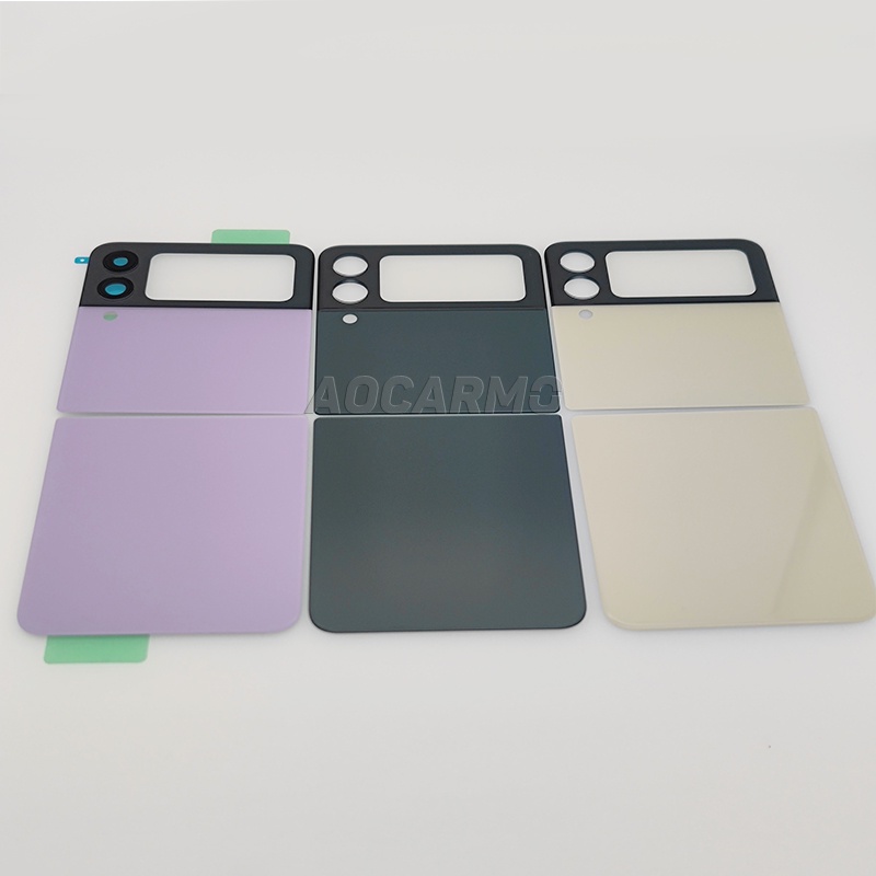 Nắp Lưng Điện Thoại Bằng Kính Thay Thế Chuyên Dụng Cho Samsung Galaxy Z Flip3 5G Z Flip 3 SM-F711 F711B F711U
