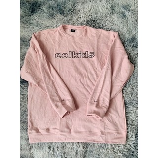 Sweater Colkids Hồng New Fulltag