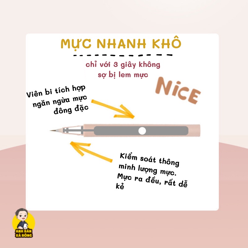 Bút Kẻ Bọng Mắt HOLD LIVE Bling Big Eye Silkworm Eye Pencil HL537