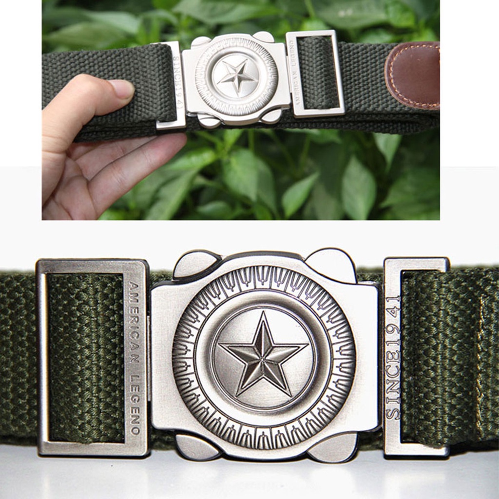 Thắt Lưng Nam Vải Bố,Dây Nịt Nam Vải Dù Khóa Chống Ghỉ Siêu Bền Thời Trang Phượt