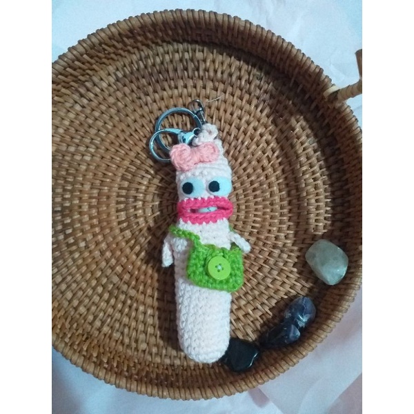 Túi đựng son bằng len