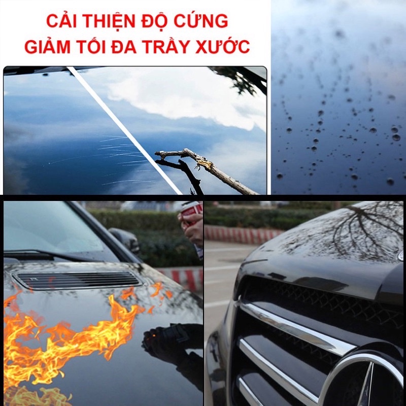 COMBO Dung Dịch Đánh Bóng PHỤC HỒI ĐỘ SÁNG cho Đèn Pha Ô Tô- Xe Máy  KÈM MÚT