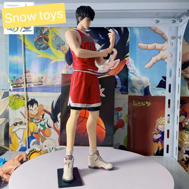 Mô hình Slam Dunk - Mô hình nhân vật Rukawa Kaed - cầm chắc tay - cao 31cm