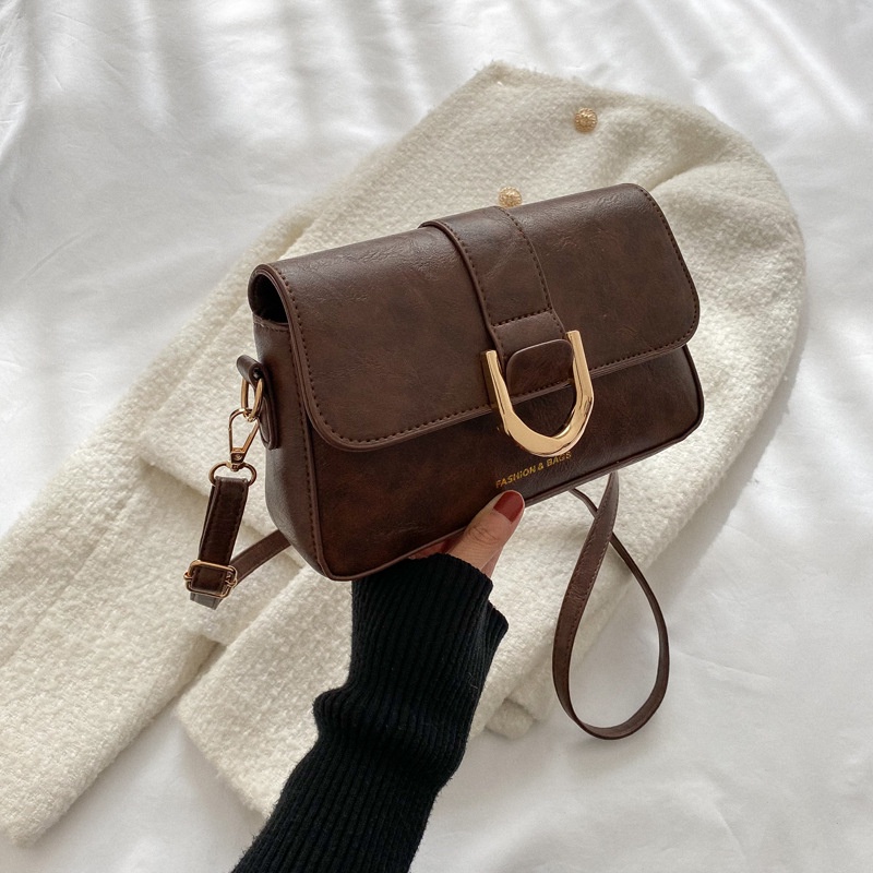 Túi Xách Dáng Vuông Nhỏ Thiết Kế Mới Thời Trang Dành Cho Mùa Thu Đông