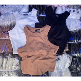 ÁO CROP SÁT NÁCH 3 lỗ- ảnh thật